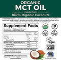Viva Naturals Organic Mct Oil For Keto Coffee (32 Fl Oz) - Best Mct Oil Supplement To Support Energy And Mental Clarity, Usda Organic, Non-Gmo And Paleo Certified & Keto Friendly
