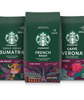 Starbucks Ground Coffee, Dark Roast Hot or Iced Coffee, Variety Pack, Three 12 oz BagsÃƒÂ¢Ã¢â€šÂ¬Ã¢â‚¬Â¹