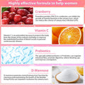KFG Women's Probiotic 100 Billion CFUs 20 Strains with Organic Prebiotics Cranberry & D Mannose for Boost Immune Digestive Gut Vaginal & Urinary Health Gluten Dairy & Soy Free 100 Tablets.
