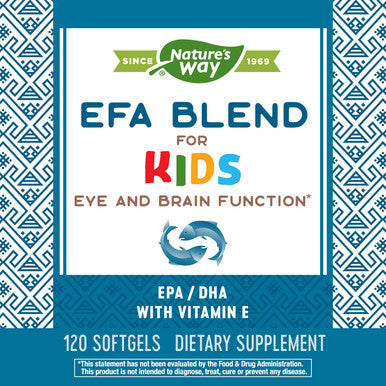 Nature's Way EFA Blend for Children, 120 Softgels