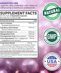 Super Antioxidant Supplement Powerful Super Food Antioxidants Blend Acai Berry Goji Berry Pomegranate Trans Resveratrol Natural Herbal Fruit Formula Skin Care 60 Capsules