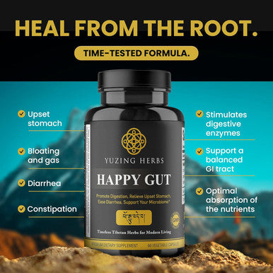 Natural Gut Health Supplement (Us Made) Gut Repair, Bloating Relief, Gut Cleanse & Restore Digestion. Digestive Enzymes & Probiotics For Women & Men-60Capsules