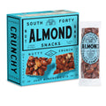 South 40 Snacks Crunchy Nut Bars, Mix of 6 Variety Pack, Touch of Honey, Natural Protein (40g Bar, Pack of 12)