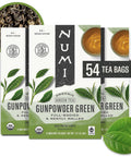 Numi Organic Matcha Toasted Rice Tea, 100 Green Tea Bags, Medium Caffeine