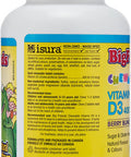 Natural Factors Big Friends Chewable Vitamin D3 Berry Bunch 10 mcg 250 Chewable Tablets