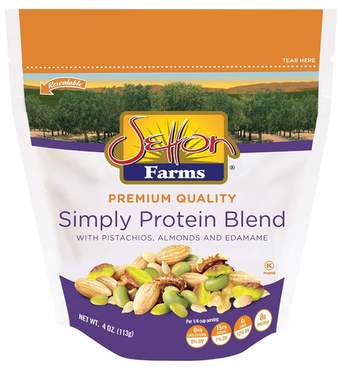 Setton Farms Pistachio Nut Blend with Almonds, Pistachios and Cashews, 4 oz Resealable Bag