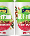 Planters NUT-rition Wholesome Nut Mix with Cashews, Almonds, and Macadamias, 9.75 oz Canister