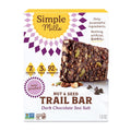 Simple Mills Nut and Seed Trail Bars, 15 Count, Dark Chocolate Sea Salt Snack Bars with Pumpkin Seeds, Almonds, Pecans, and Buckwheat, Good Source of Fiber and Excellent Source of Magnesium, 1.59 oz