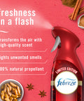 Febreze Air Mist Air Freshener Spray Odor-Fighting Room Spray Air Fresheners For Home And Bathroom And Kitchen Aerosol Can Baked Cinnamon Apples Scent 8.8Oz 2 Count