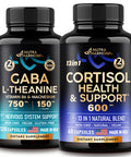 NUTRAHARMONY Gaba With L-Theanine & Cortisol Support Complex Capsules