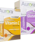 Aurora Nutrascience Mega Vitamin C and Glutathione Bundle 64 Packets