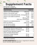 Micro Ingredients Hair Growth Vitamins For Women & Men 120 Capsules 14-In-1 Formula With Biotin Collagen Keratin Saw Palmetto & More Thicker Fuller Nourishes Thinning & Loss Hair Support