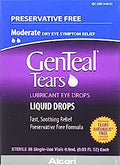 GenTeal Lubricant Eye Drops Moderate 30 ml By Clear Care