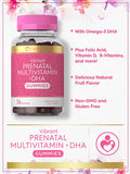 Carlyle Prenatal Vitamin Gummies | 36 Count | with DHA and Folic Acid | Non-GMO & Gluten Free Multivitamin