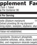 Metagenics Silymarin 80 - Liver Health Support - Milk Thistle Seed Extract - Antioxidants Supplement - Liver Maintenance - Non-GMO Gluten- & Vegetarian - 90 Tablets