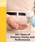Klaire Labs L-Methylfolate - 1000 mcg Folate Highly Bioavailable, Hypoallergenic 1000 Micrograms (1 Milligram) Metafolin L-5-MTHF (60 Capsules)
