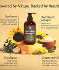 Firming Body Massage Oil With Collagen & Stem Cell ÃƒÂ¢Ã¢â€šÂ¬Ã¢â‚¬Å“ Helps Smooth The Appearance Of Cellulite & Improve Skin Texture ÃƒÂ¢Ã¢â€šÂ¬Ã¢â‚¬Å“ Refreshing Aromatherapy Body Oil For Legs & Full Body ÃƒÂ¢Ã¢â€šÂ¬Ã¢â‚¬Å“ 8 Fl Oz By M3 Naturals