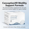 Theralogix Conceptionxr Motility Support Formula - Men'S Preconception Vitamins For Fertility Support - Male Fertility Supplements For Sperm Health - Nsf Certified - 60 Tabs + 60 Caps (30-Day Supply)