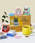 Thoughtfully Gourmet Cat Lover s Tea Set Includes 24 Teas in 6 Flavors with Stylish Cat Art and Fun Quotes for Cat Moms and Cat Dads Set of 24