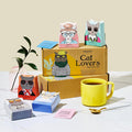 Thoughtfully Gourmet Cat Lover s Tea Set Includes 24 Teas in 6 Flavors with Stylish Cat Art and Fun Quotes for Cat Moms and Cat Dads Set of 24