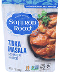 Saffron Road Tikka Masala Simmer Sauce, 7oz - Non-GMO, Gluten Free, Halal, Kosher