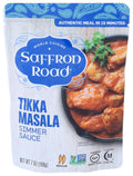 Saffron Road Tikka Masala Simmer Sauce, 7oz - Non-GMO, Gluten Free, Halal, Kosher