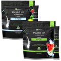 Karamd Pure I.V. - Doctor Formulated Electrolyte Powder Drink Mix 2 Flavor Bundle Refreshing & Delicious Hydrating Packets With Vitamins & Minerals 1 Variety Bag & 1 Watermelon Bag (32 Sticks)