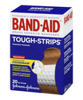 Band-Aid Brand Tough Strips Adhesive Bandage For Minor Cuts & Scrapes, All One Size, 20 Ct