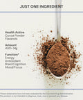 Blueprint Bryan Johnson Non Dairy Cocoa Powder - 7.5% Flavanols, 100% Pure Cocoa, Low Fat Unsweetened Cocoa, Undutched, Keto Friendly, Great for Baking & Cooking, Tested for Heavy Metals (12 Ounces)