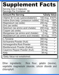 Thyroid Support With Iodine - Metabolism Booster, Energy Booster, Increase Focus - Premium Non-Gmo Thyroid Supplement 60 Capsules
