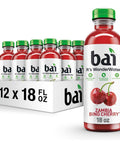 Bai Antioxidant Infused Water Beverage, Molokai Coconut, with Vitamin C and No Artificial Sweeteners, 18 Fluid Ounce Bottle, 12 Pack