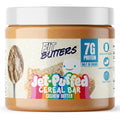 Fit Butters Birthday Cake Cashew Almond Butter Spread - Added Protein and Coconut Oil, Low Carb, Low Sugar, Gluten Free, Complete Protein Dessert Flavored Nut Butter