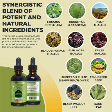 Go Nutrients Thyroid Support Comprehensive Natural Thyroid Supplement