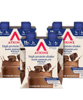 Atkins Milk Chocolate Delight High Protein Shake, 15g Protein, 12 Count | 15g Protein, 3g Fiber, 2g Net Carb, 1g Sugar, Chocolate Flavored, Keto Friendly, Ready to Drink, 12 Count