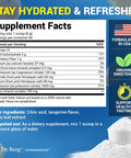 Dr. Berg's Original Keto Electrolytes Powder 50 Servings Zero Artificial Ingredients Sugar Free Electrolyte Powder No Maltodextrin Hydration Powder Tangerine