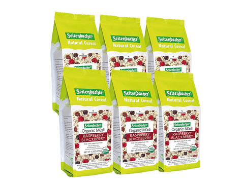 Seitenbacher Muesli Cereal #3 â€“ For Active People â€“ Fruit Mix 16 Ounce (Pack of 6)