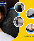 Dr. Scholl'S Multi-Purpose Massage Pillow With Heat Therapy, Versatile Massage Tool For Assisted Pain Relief And Deep Relaxation, Overheat Protection, Auto Shut-Off, Velcro Strap For Easy Fit