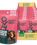 Orchard Valley Harvest Honey Roasted Mixed Nuts, 1 Ounce Bags (Pack of 15), Almonds, Peanuts, Pecans, and Cashews, Gluten Free, Non-GMO, No Artificial Ingredients