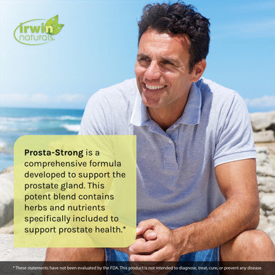 Irwin Naturals Prosta-Strong - Prostate Health Support With Saw Palmetto Lycopene Pumpkin Seed & More - 180 Liquid Softgels