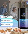 Dr Emil Nutrition Multi Collagen Peptides Powder 20g of Unflavored Hydrolyzed Collagen Protein Powder with Hyaluronic Acid for Hair Skin Nails and Joints 30 Servings