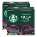 Starbucks K-Cup Coffee Pods, Dark Roast Hot or Iced Coffee, French Roast, 96 Keurig Pods