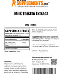 BulkSupplements Milk Thistle Extract Powder - Liver Support Supplement - Silymarin Milk Thistle - Milk Thistle for Dogs - Liver Supplement (250 Grams - 8.8 oz)