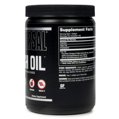UniversalNutritionFishOil,100Softgels