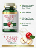 Carlyle Apple Cider Vinegar Complex Capsules | 120 Pills | with Cayenne and Ginger | Non-GMO & Gluten Supplement