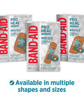 Band-Aid Brand Pro Heal Adhesive Bandages With Hydrocolloid Gel Pads, Large Clinically Tested Waterproof Bandages For Better Healing Of Minor Wounds, Sterile First Aid Bandages, 5 Ct