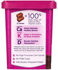 Viactiv Calcium +Vitamin D3 Supplement Soft Chews Milk Chocolate 60 Chews - Calcium Dietary Supplement For Bone Health