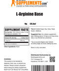 BulkSupplements L-Arginine Base Powder - Arginine Supplement for Men - Nitric Oxide Supplement - Unflavored, - 1000mg , 1000 Servings (1 Kilogram - 2.2 lbs)