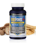 American BioSciences ImmPower Plus, AHCC & Fermented Wheat Germ Extract Herbal Supplement, 550mg per Capsule for Immune Support, Maintains Natural Killer Cell Activity, Pack of 1, 60 Veggie Capsules - AHCC + FWGE-SC