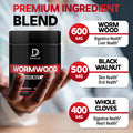 Dedicad 1500Mg Wormwood Capsules With Black Walnut & Cloves - Artemisia Annua Supplement For Immunity, Digestive System & Body