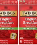 Twinings Lemon & Ginger, Caffeine-Free Herbal Tea Bags, 100 CT Box (1 Pack) | Spicy & Tangy, Ginger, Lemon Peel, Lemongrass, Blackberry Leaves, Soothe Digestion, 100 Foil Lined Individually Wrapped Bags